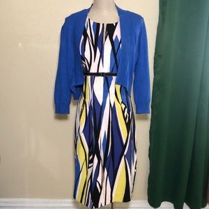 Cute Blue Zebra Print